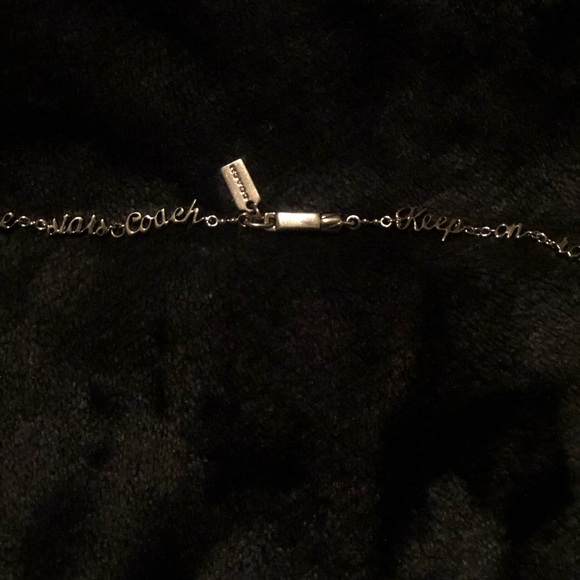 Coach “keep on rolling under the stars” necklace. - Picture 2 of 3